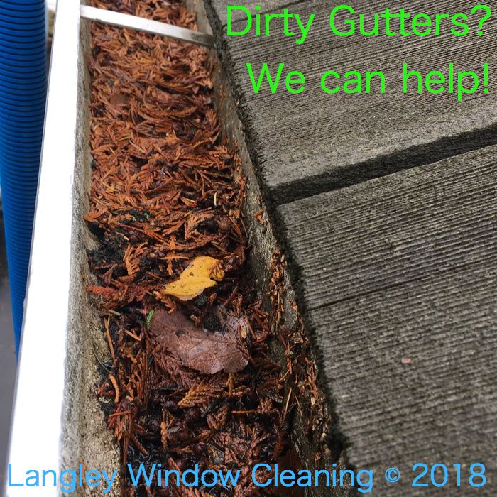 Dirty Gutters Langley Gutter Cleaning